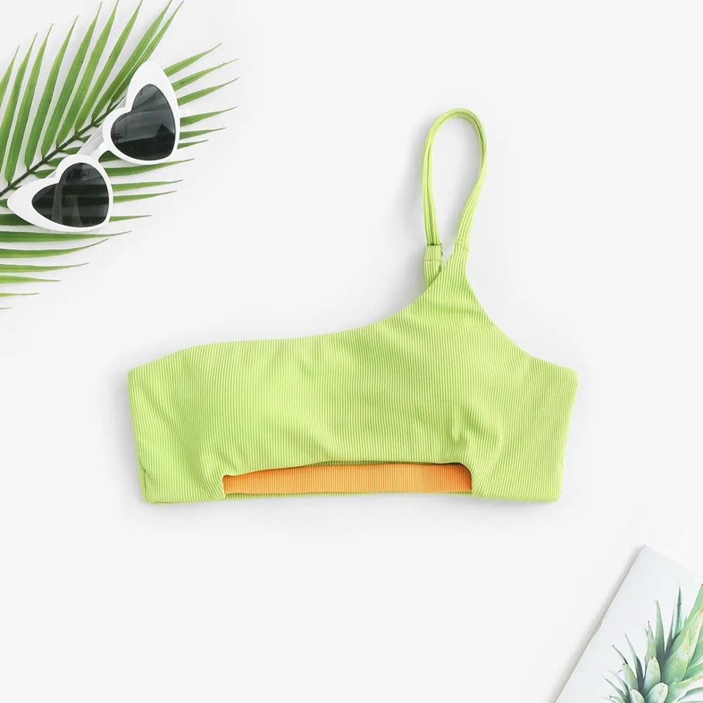 Zaful Neon Green Bikini